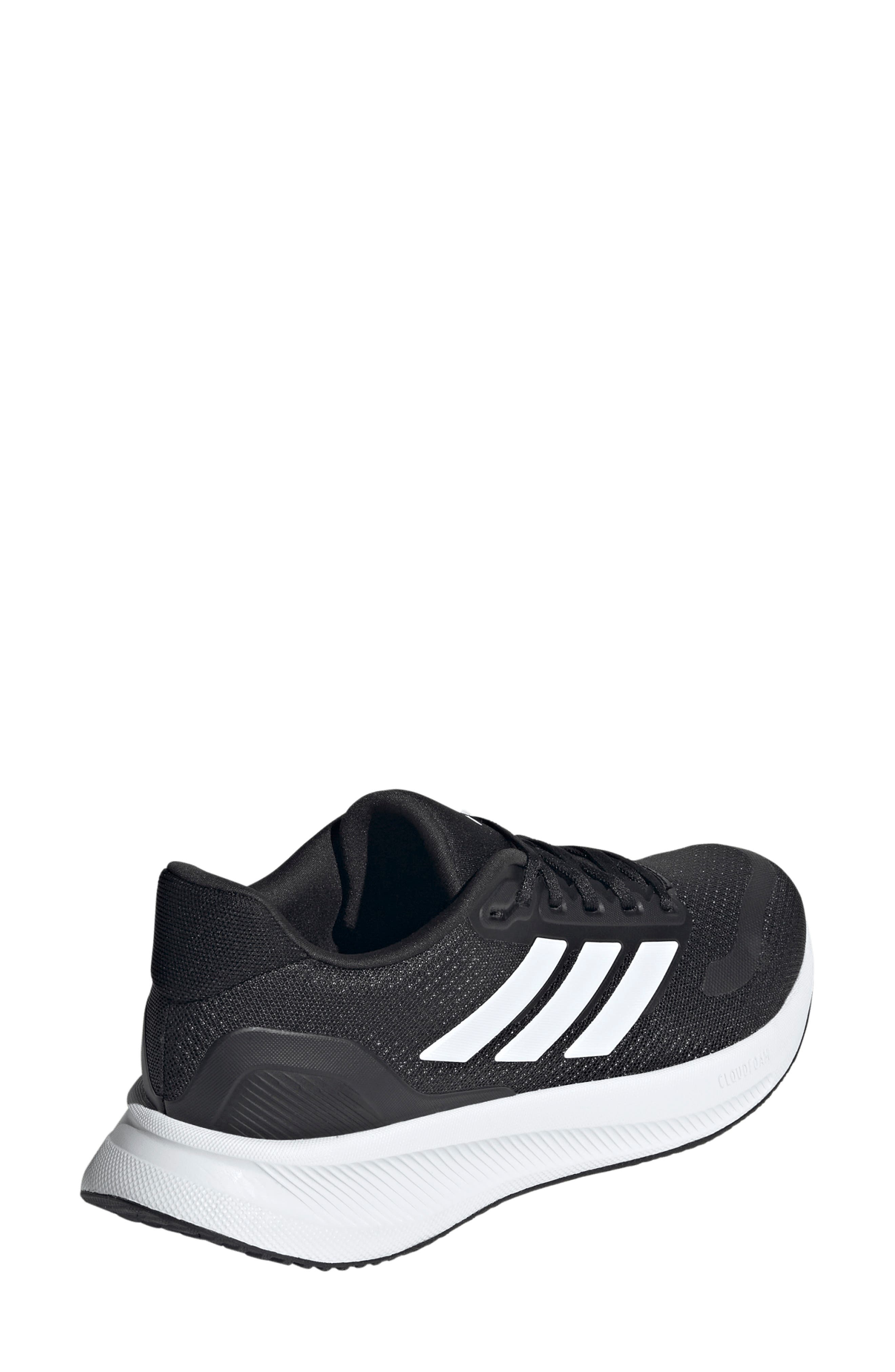 adidas Run Falcon 5 Running Shoe - Wide Width, Alternate, color, Cblack/Ftw