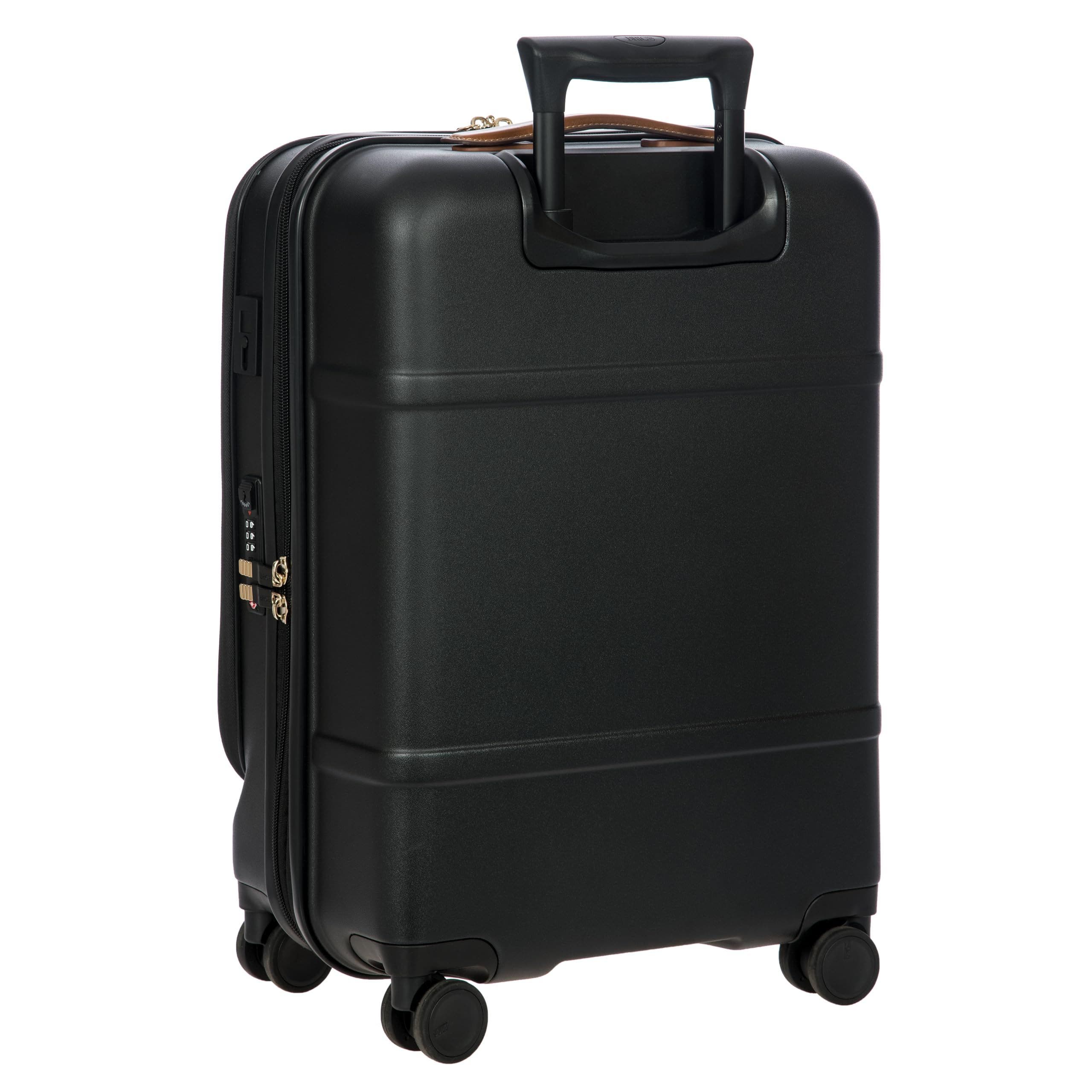 Bric's Bellagio 3.0 21" Carry-On Expandable Spinner w/Pocket, Alternate, color, Black