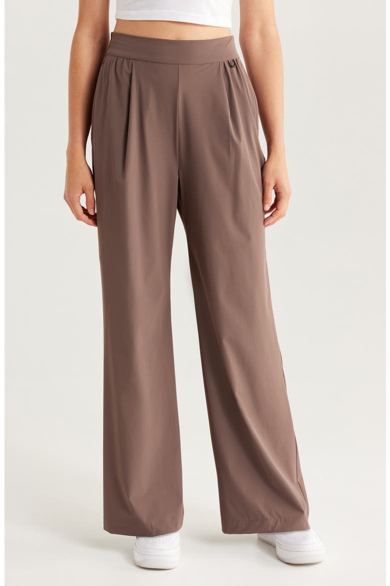 24.7 PerfectStretch Dri-FIT High Waist Loose Wide Leg Pants, Main, color, 004 IRONSTONE/IRONSTONE