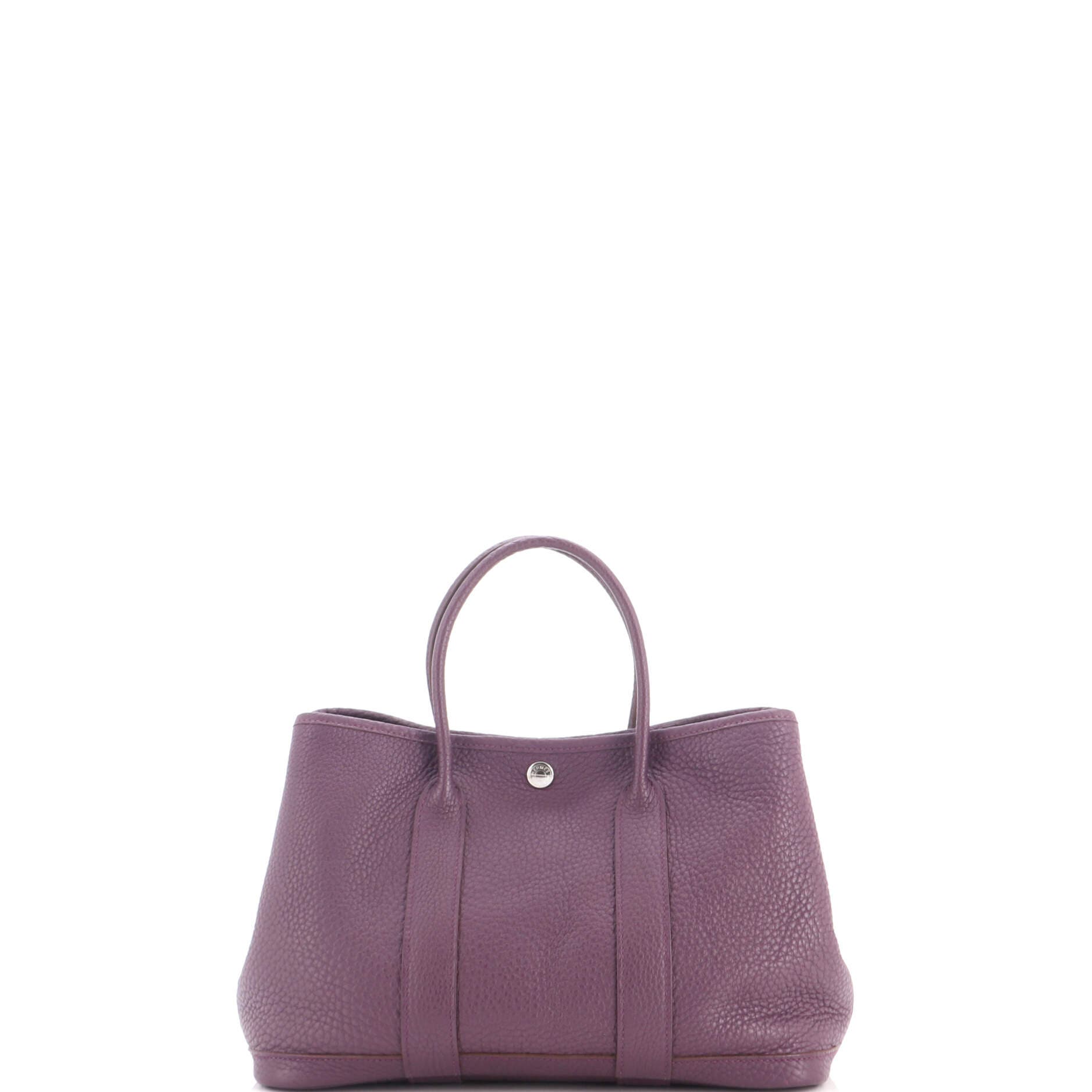 Garden Party Tote Leather 30, Alternate, color, Red