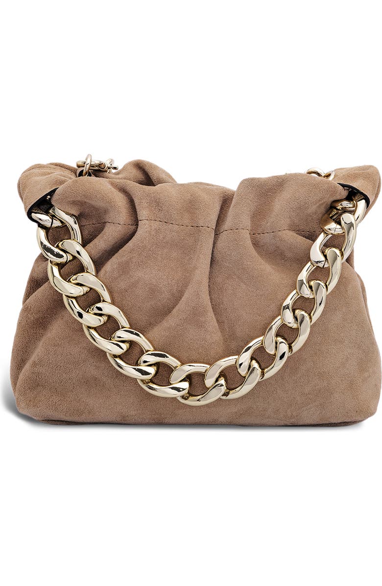 AIMEE Convertible Top Handle Bag, Alternate, color, Vachetta Suede
