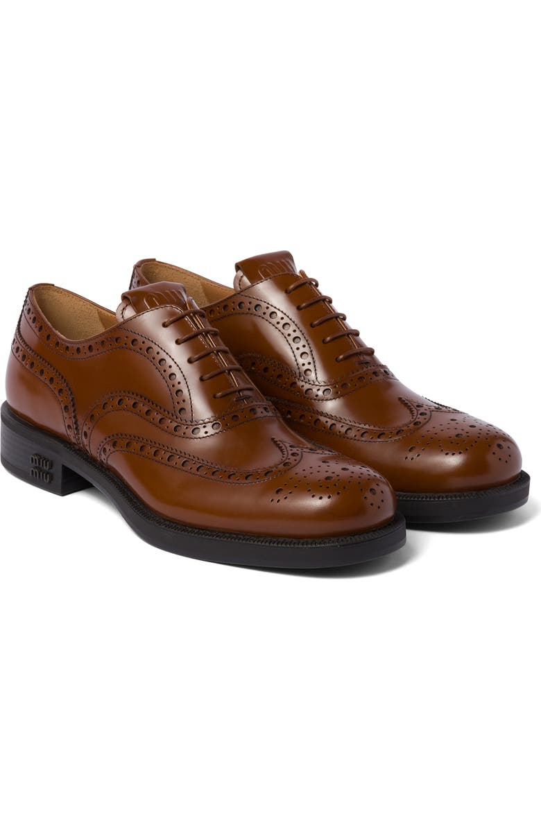 Miu Miu x Church's Wingtip Oxford, Main, color,