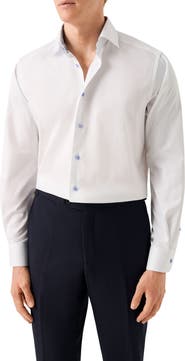 Eton Contemporary Fit Cotton Dress Shirt