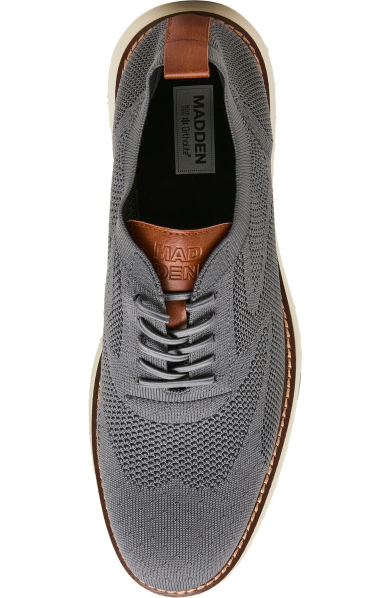 Steve Madden Tazzer Knit Slip-On Oxford, Alternate, color, Graphite