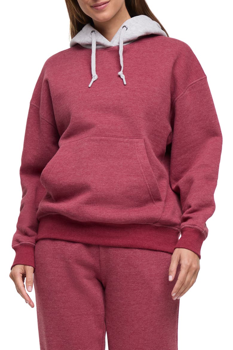 Thea Hoodie, Main, color, H. TIBETAN RED