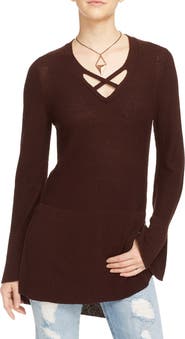 Free People Crisscross Sweater
