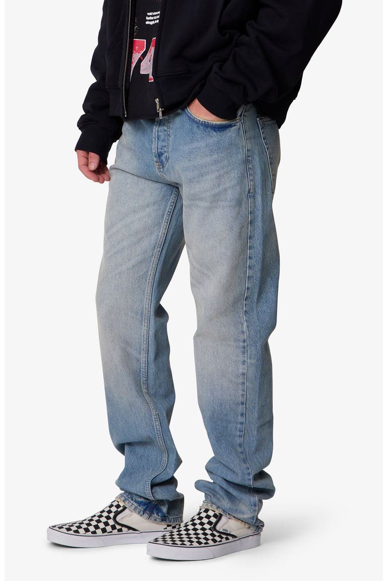 Straight Leg Jeans, Alternate, color, WESTERN BLUE
