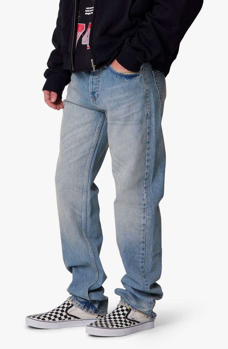 mnml Straight Leg Jeans, Alternate, color, Western Blue