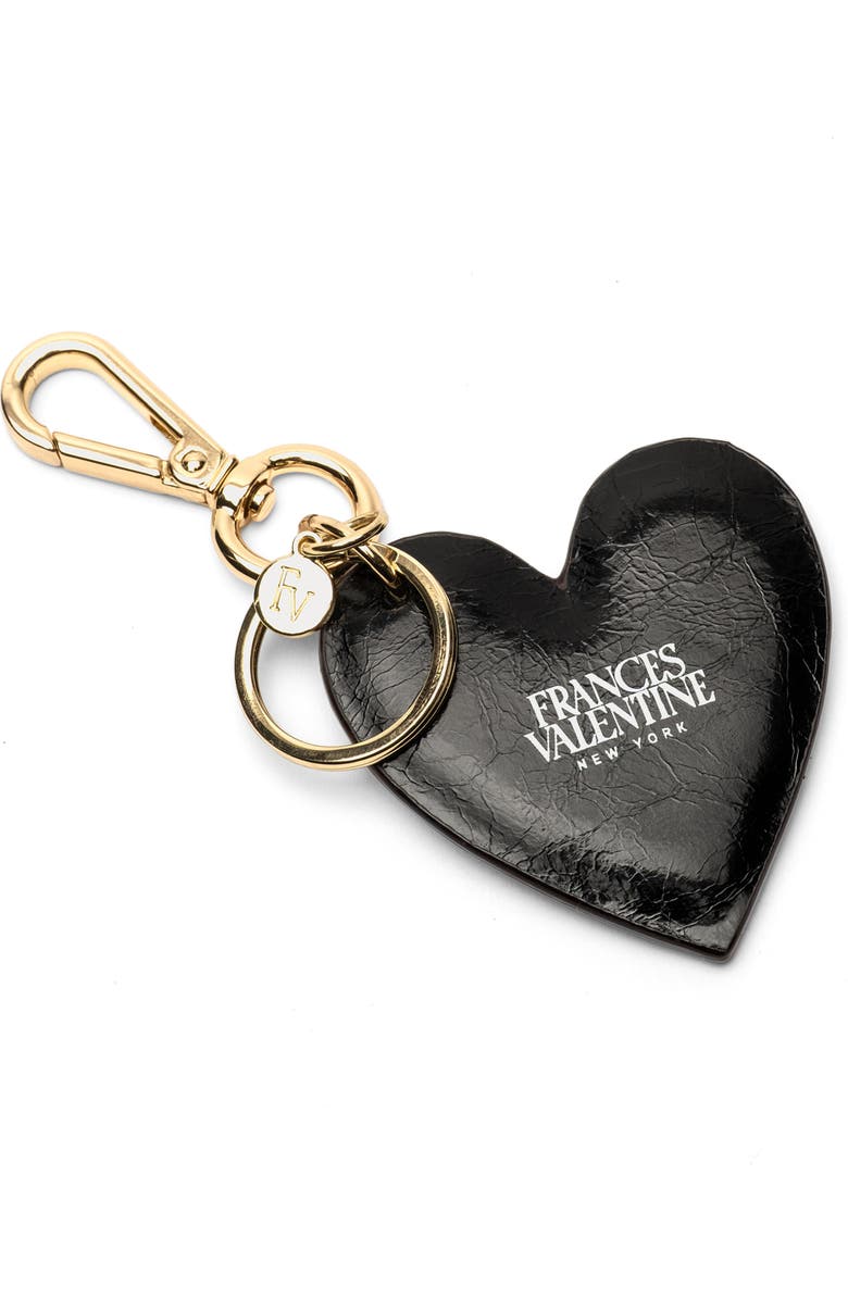 Frances Valentine Minnie Leather Bucket Bag, Alternate, color, Black