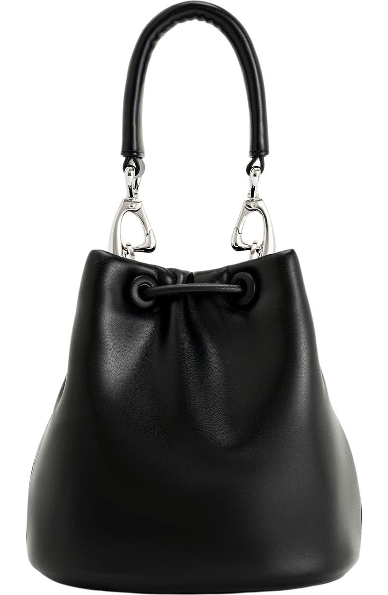 JW PEI Yulia Faux Leather Bucket Bag, Main, color,