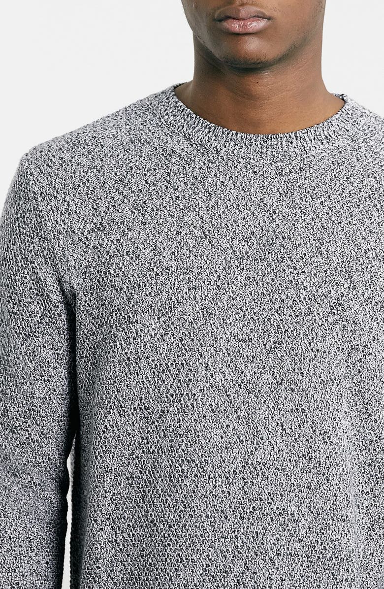 Topman Crewneck Sweater, Alternate, color,