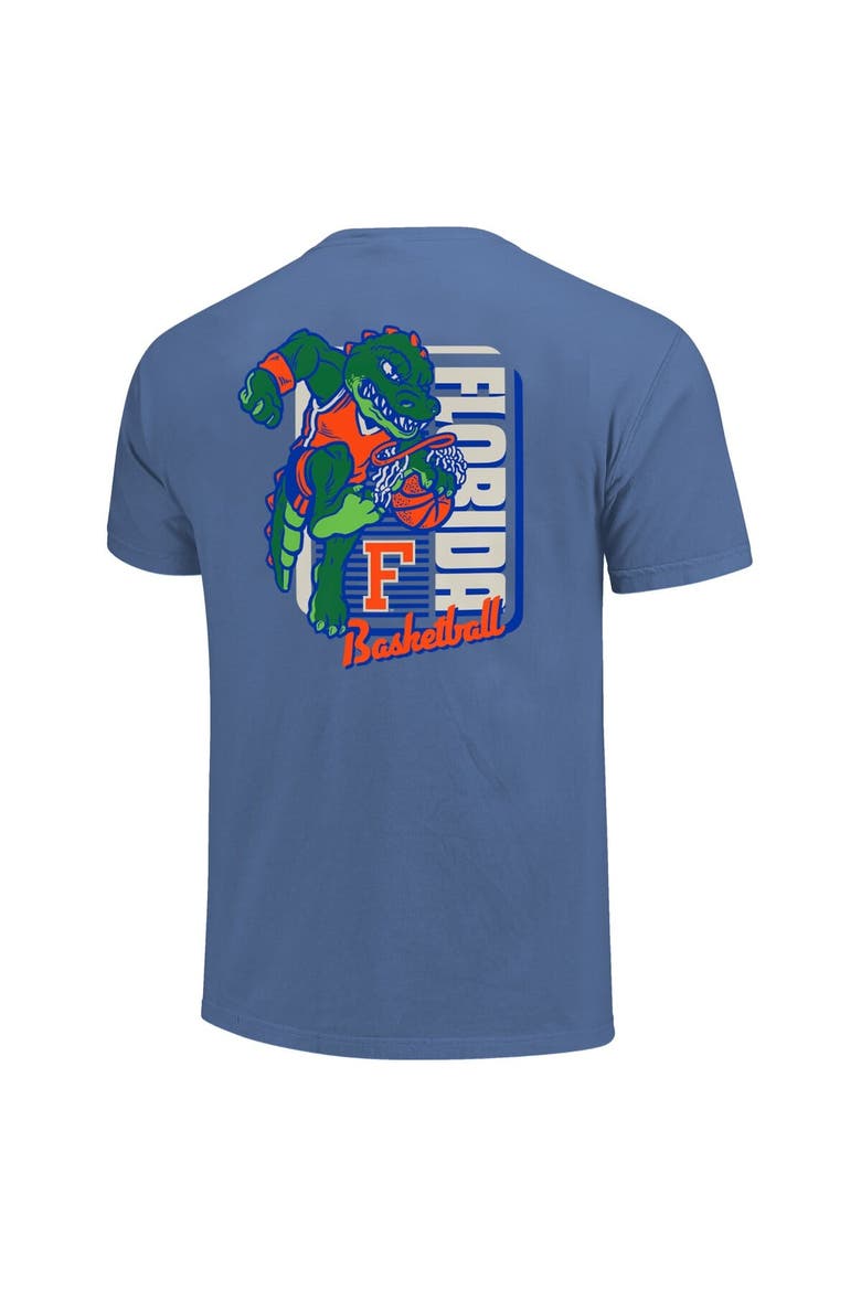 Men's Royal Florida Gators Comfort Colors Mascot Dunk T-Shirt, Alternate, color, Royal