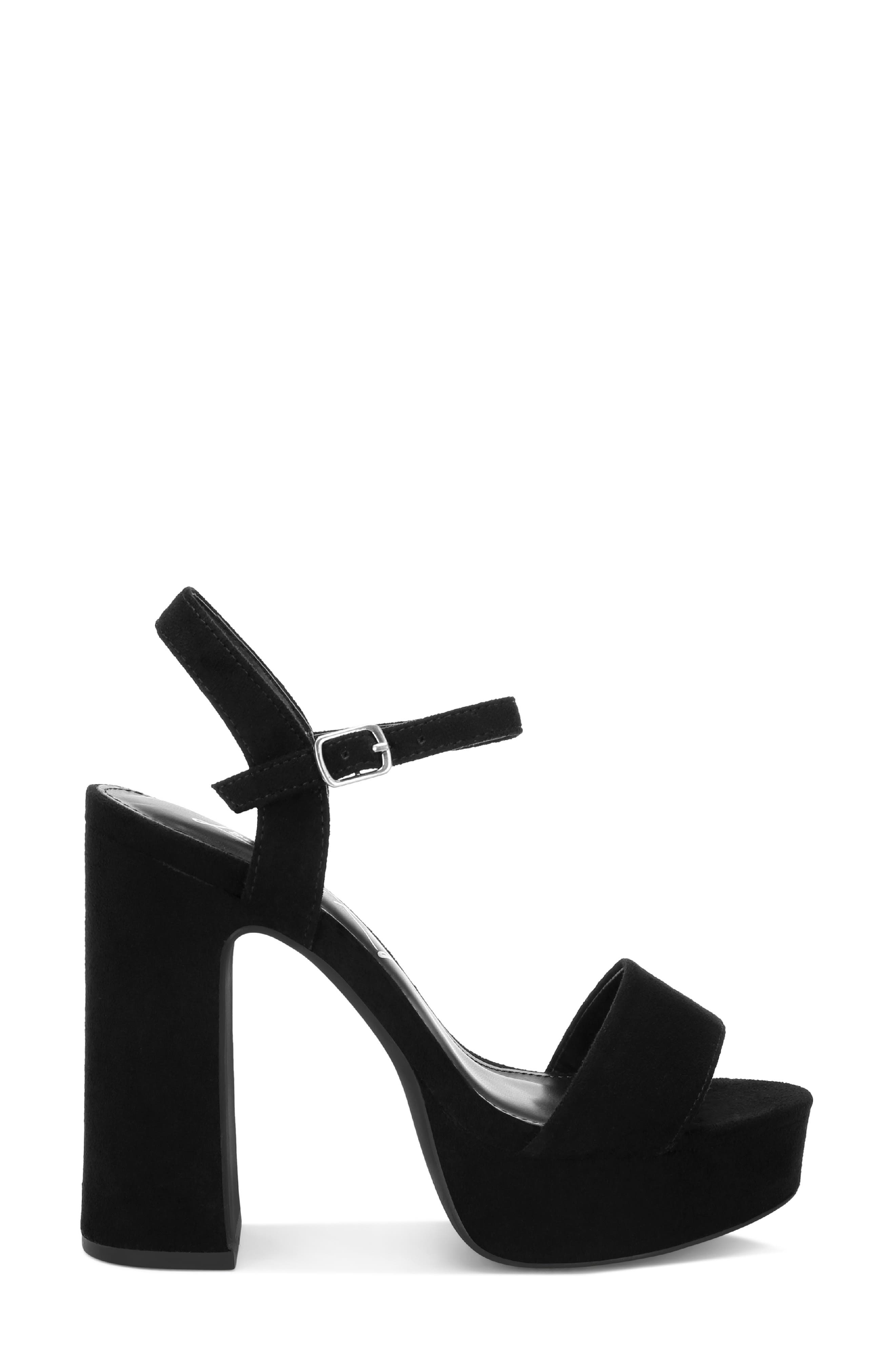 Lilasta Platform Block Heel Sandal, Alternate, color, BLACK
