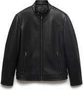 MANGO Faux Leather Jacket