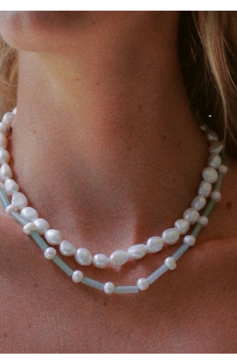 sccollection La Mer Necklace, Alternate, color, Pearl