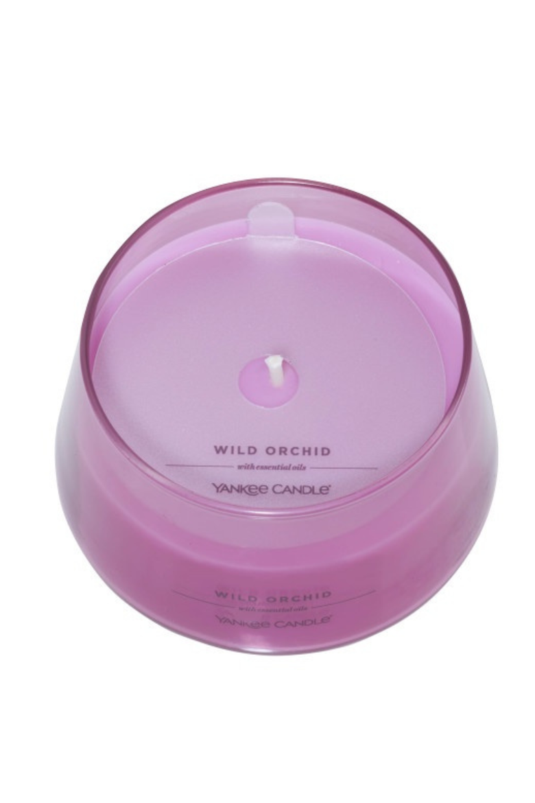 Wild Orchid Studio Candle with Essential Oils, Set of 2, Alternate, color, Purple
