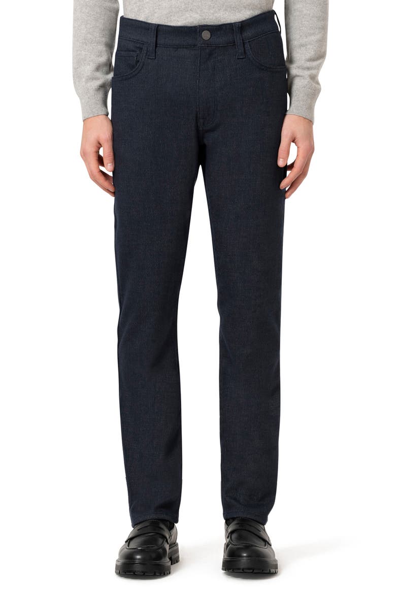 Courage Stretch Twill Straight Leg Pants, Main, color, NAVY FANCY
