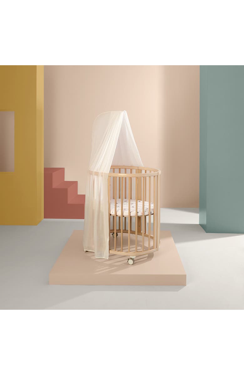 Stokke Sleepi<sup>™</sup> Mini Mickey Mouse Cotton Fitted Sheet, Alternate, color, 