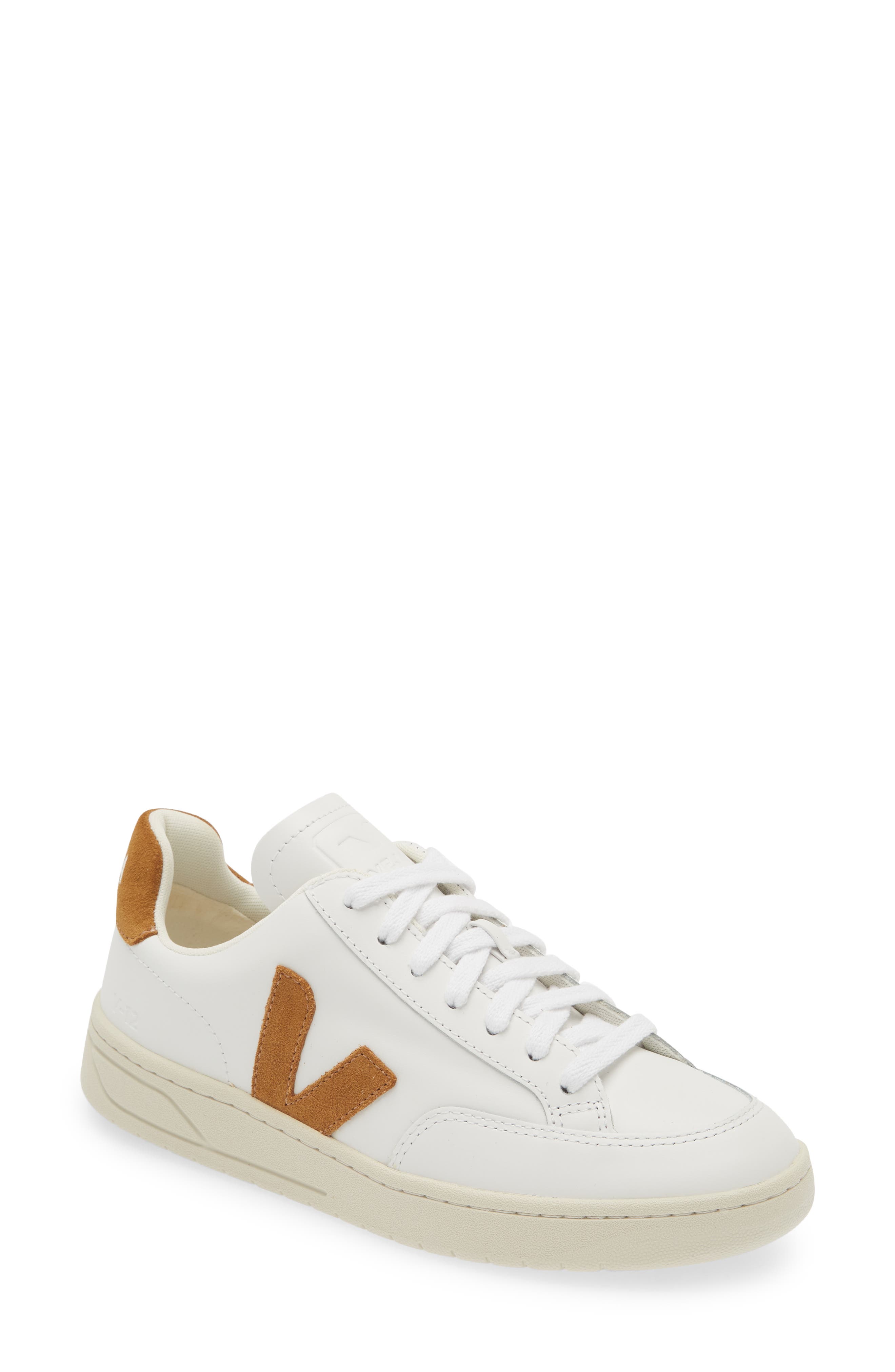 Veja V-12 Sneaker, Main, color, Extra-White Camel