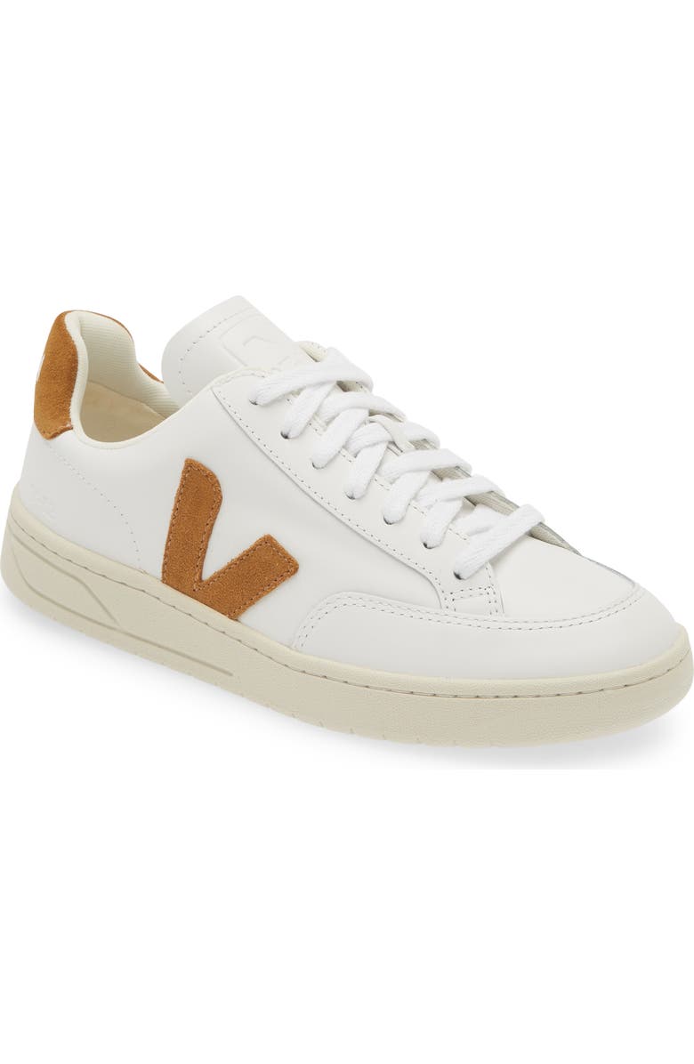 Veja V-12 Sneaker, Main, color, Extra-White Camel