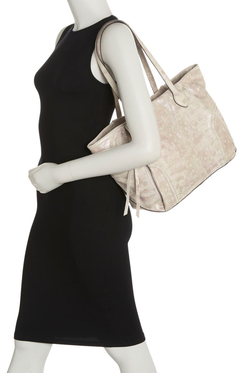 Aimee Kestenberg Genuine Calf Hair Detail Chelsea Tote, Alternate, color,