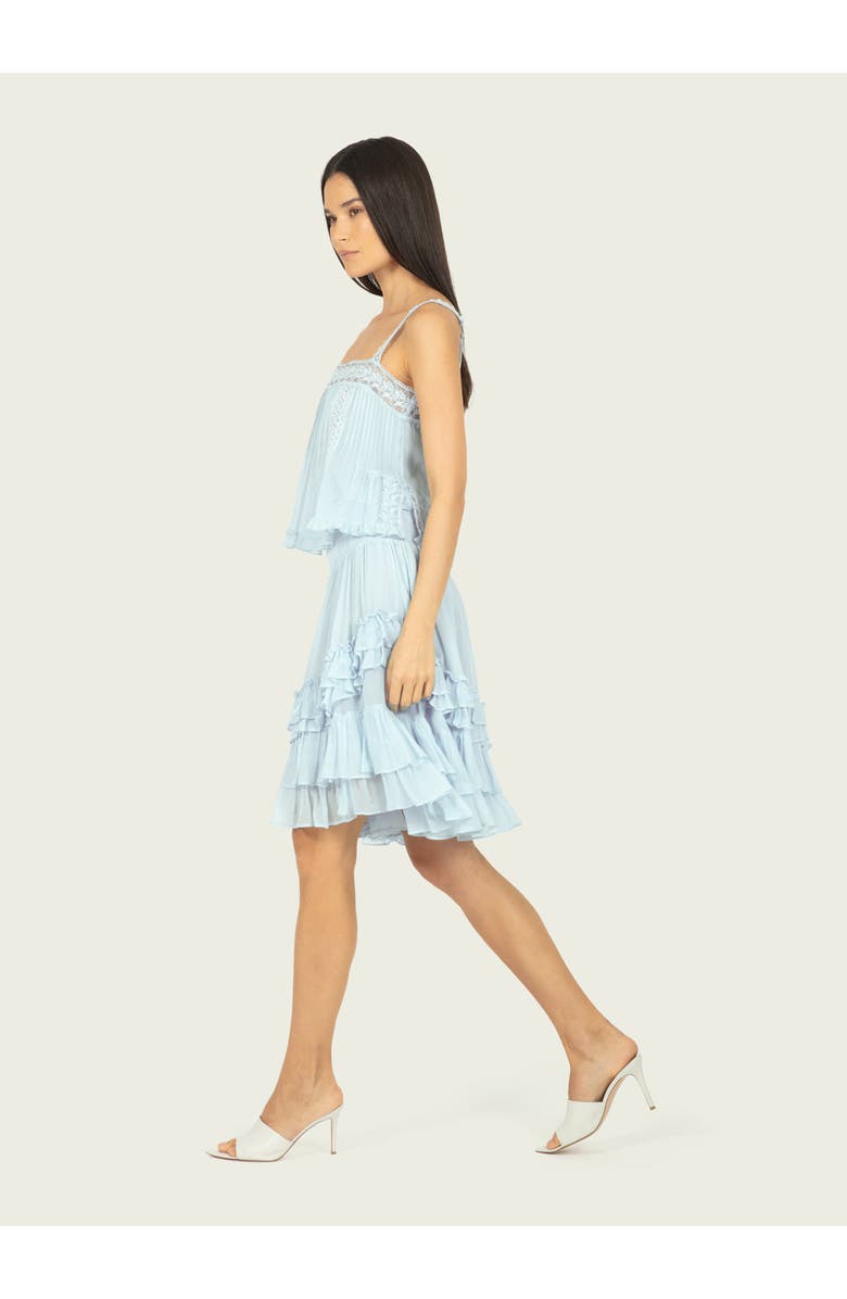 SECRET MISSION Calantha Top, Alternate, color, Cloud Blue