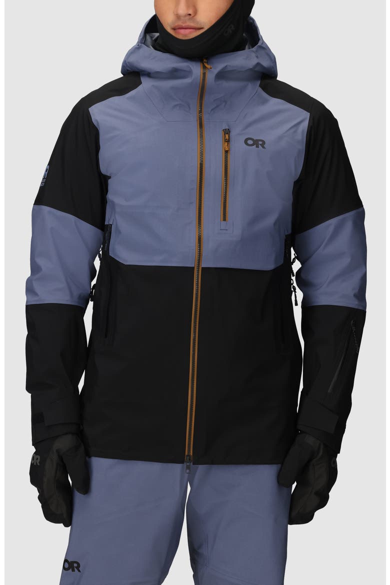 Hemispheres Team Gore-Tex® Waterproof Jacket, Main, color, SUMMIT/ BLACK