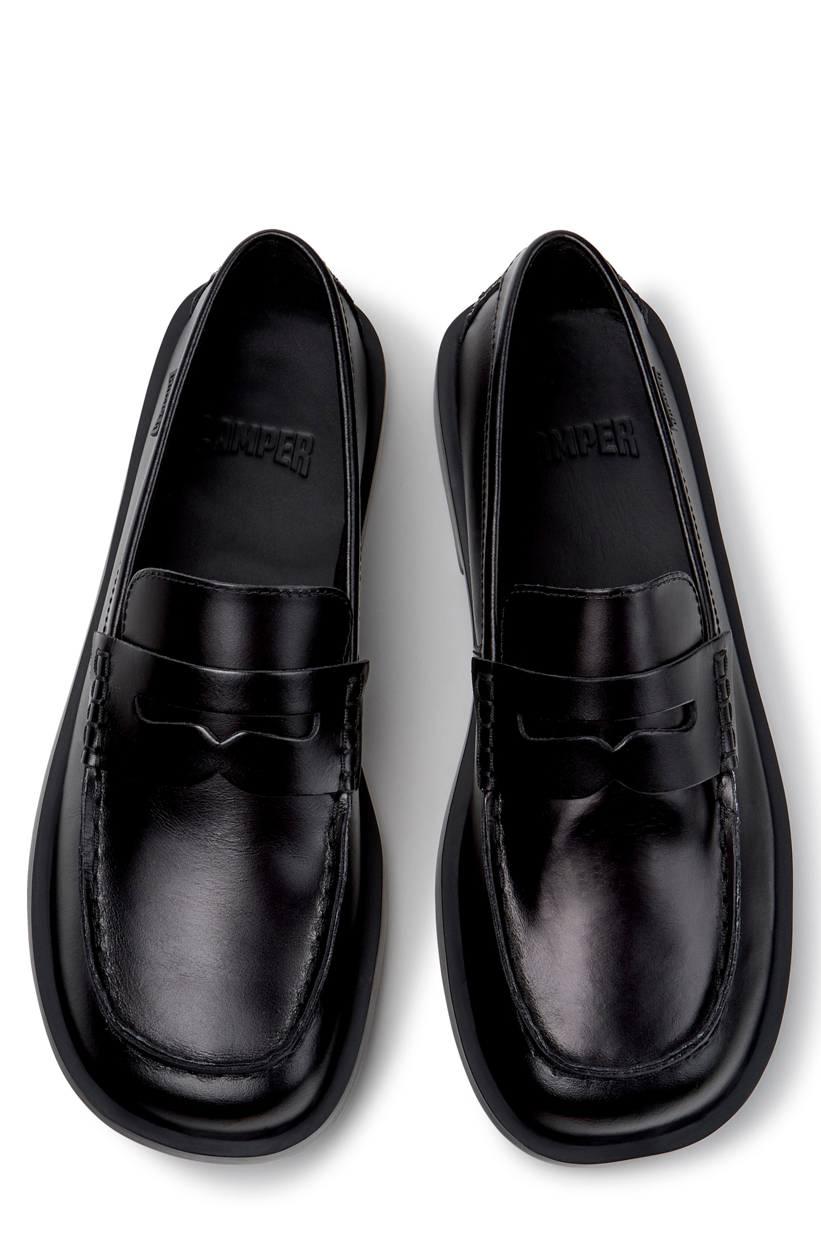 Don Penny Loafer, Alternate, color, BLACK