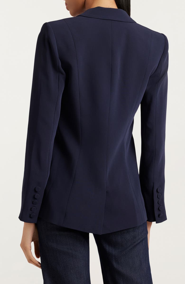 Cinq à Sept Karlie One Button Blazer, Alternate, color, Navy
