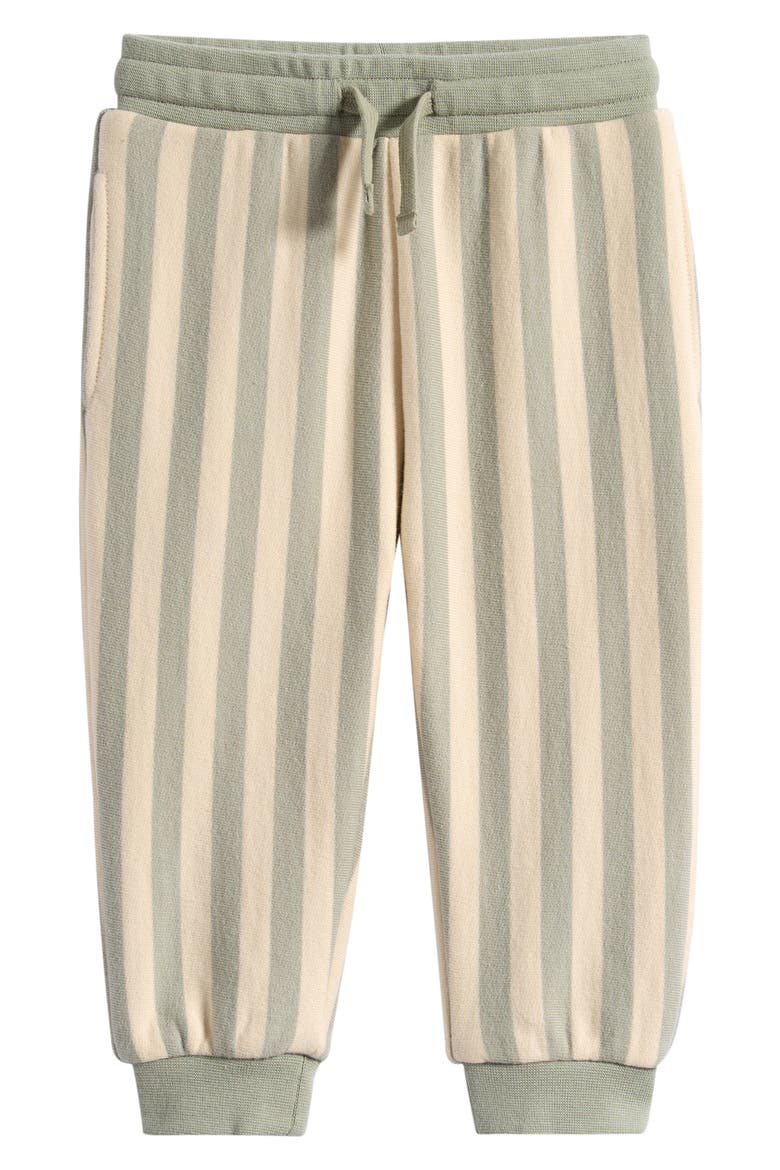 Kids' Stripe Relaxed Joggers, Main, color, SAGE STRIPE