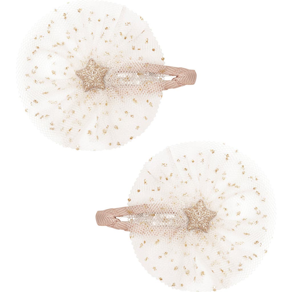 Mimi & Lula Kids' 2-pack Ballerina Star Hair Clips In Pink