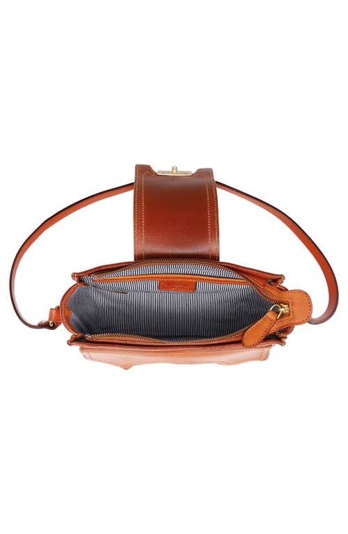 Old Trend Camellia Convertible Crossbody Bag In Caramel