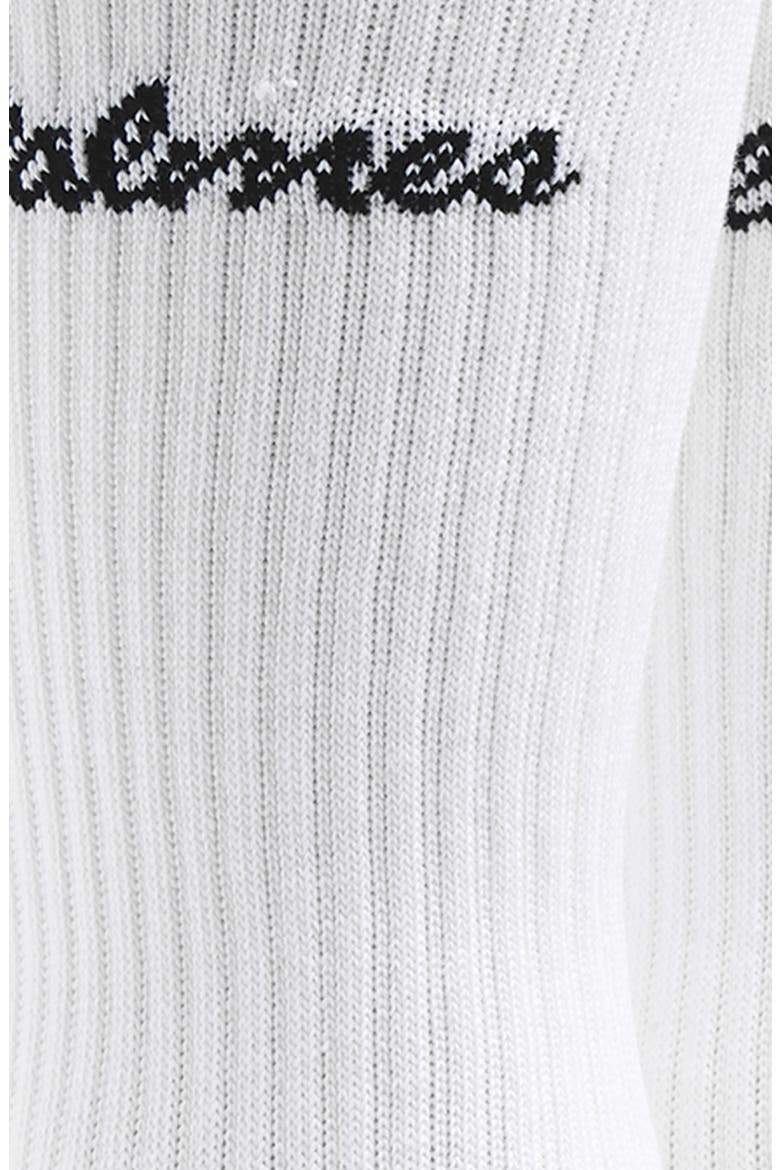 2-Pack Logo Crew Socks, Alternate, color, WHITE