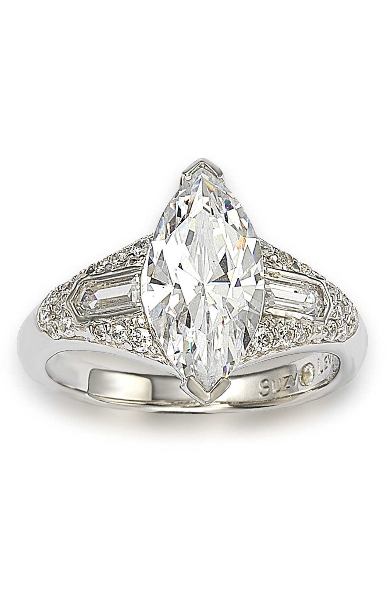 SUZY LEVIAN Marquise CZ Ring