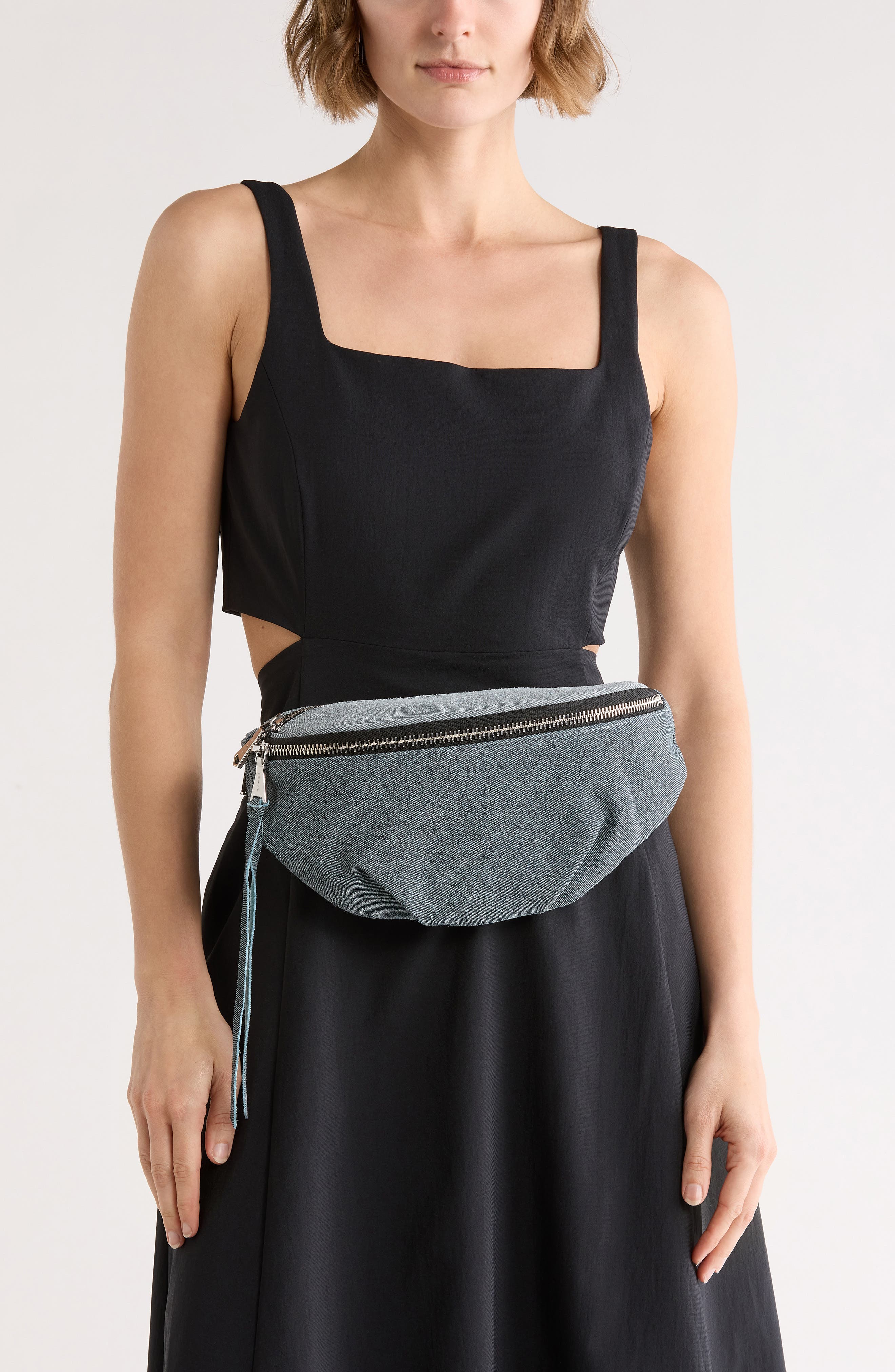 On the Go Sling Bag, Alternate, color, DARK DENIM