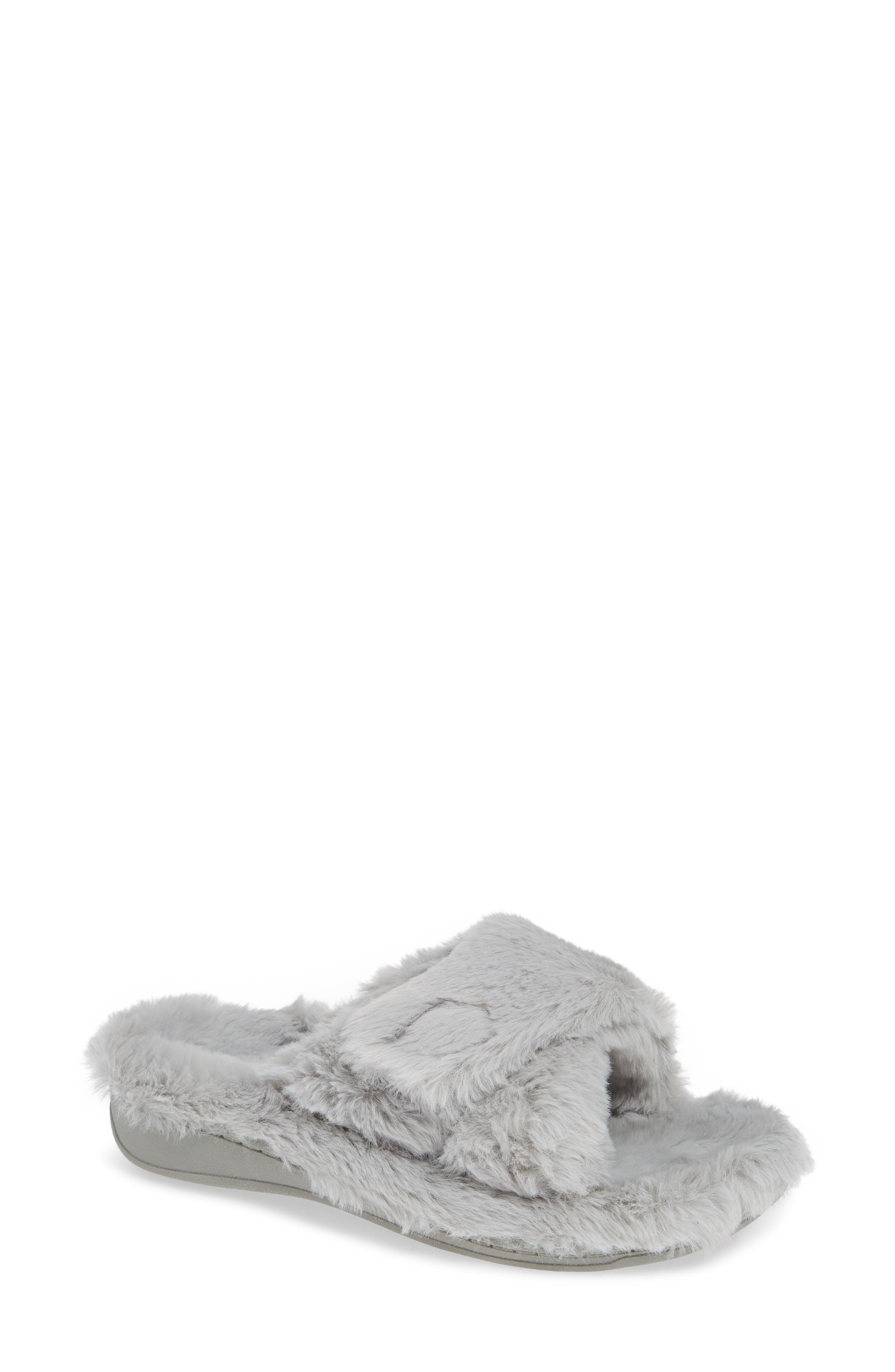 Vionic Relax Plush Slipper, Main, color, 