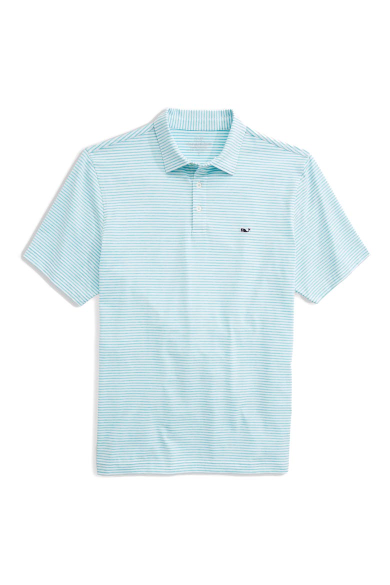 Bradley Stripe Sankaty Performance Polo, Alternate, color, ANDROS BLUE TEJEDA