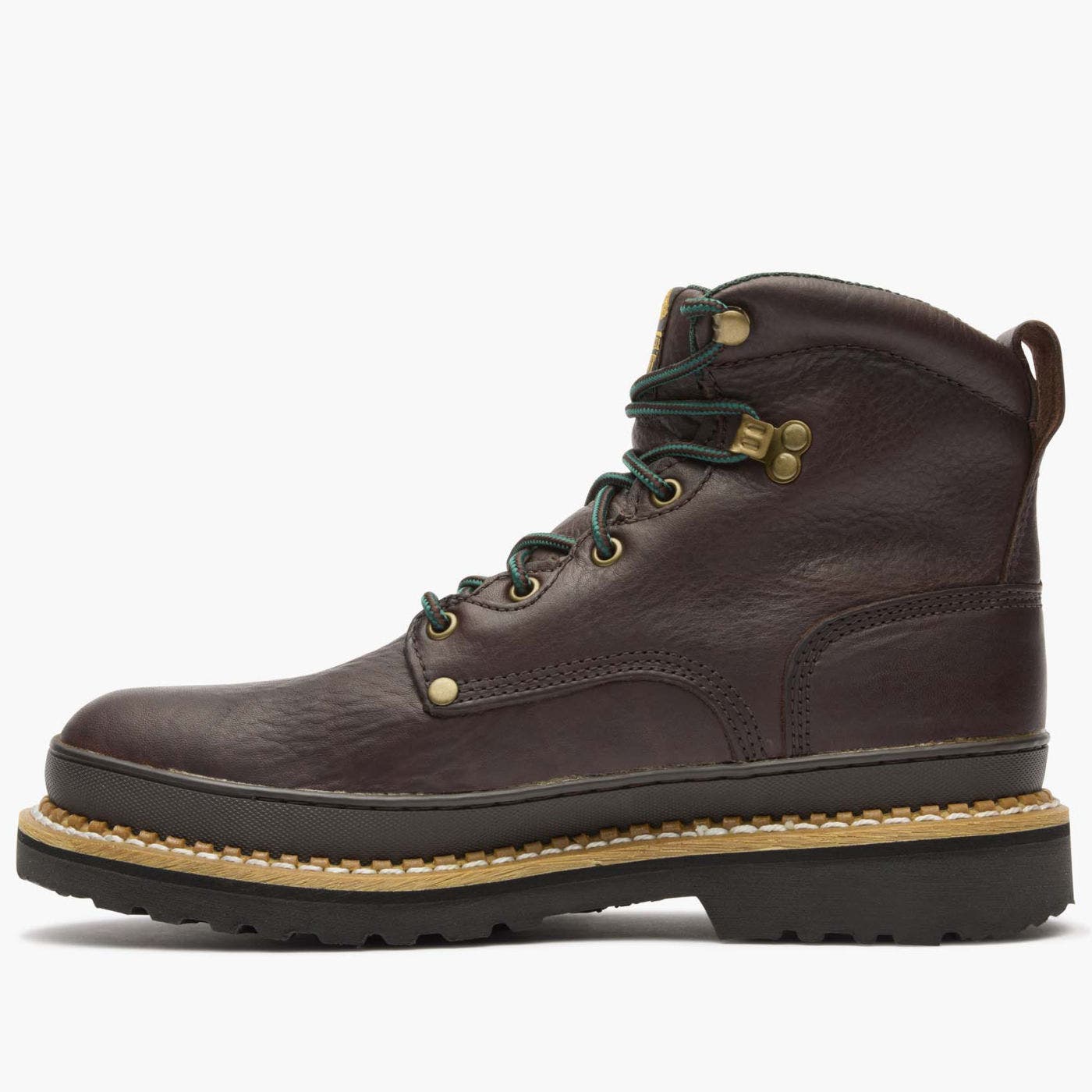 Georgia Boot Steel Toe 6" Work Boot, Alternate, color, Soggy Brown