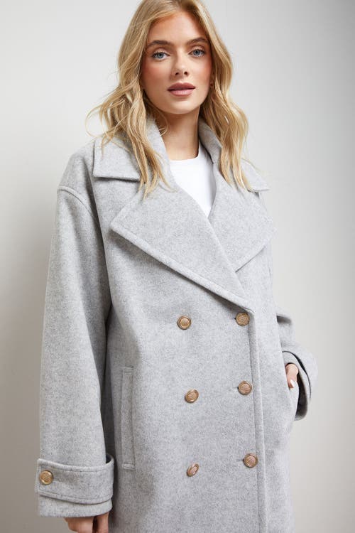 Oasis Relaxed Tailored Coat In Blue