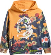 Billionaire Boys Club Kids' Mojave Floral Cotton Graphic Hoodie