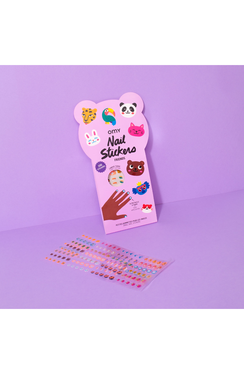 OMY Nail stickers friends, Alternate, color, 