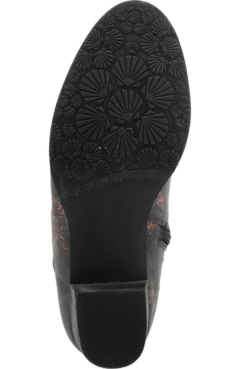 L'Artiste by Spring Step Imemine Floral Embossed Bootie, Alternate, color,