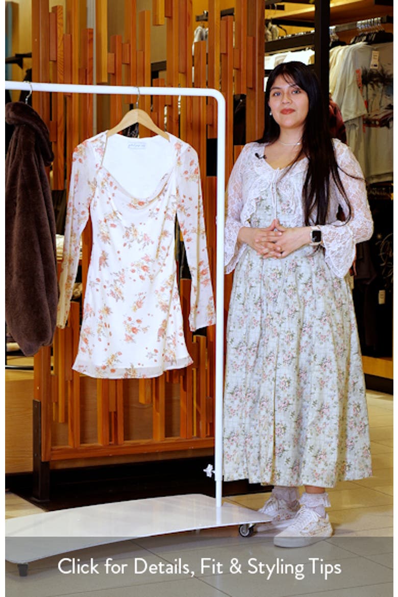 Everlyn Long Sleeve Minidress video