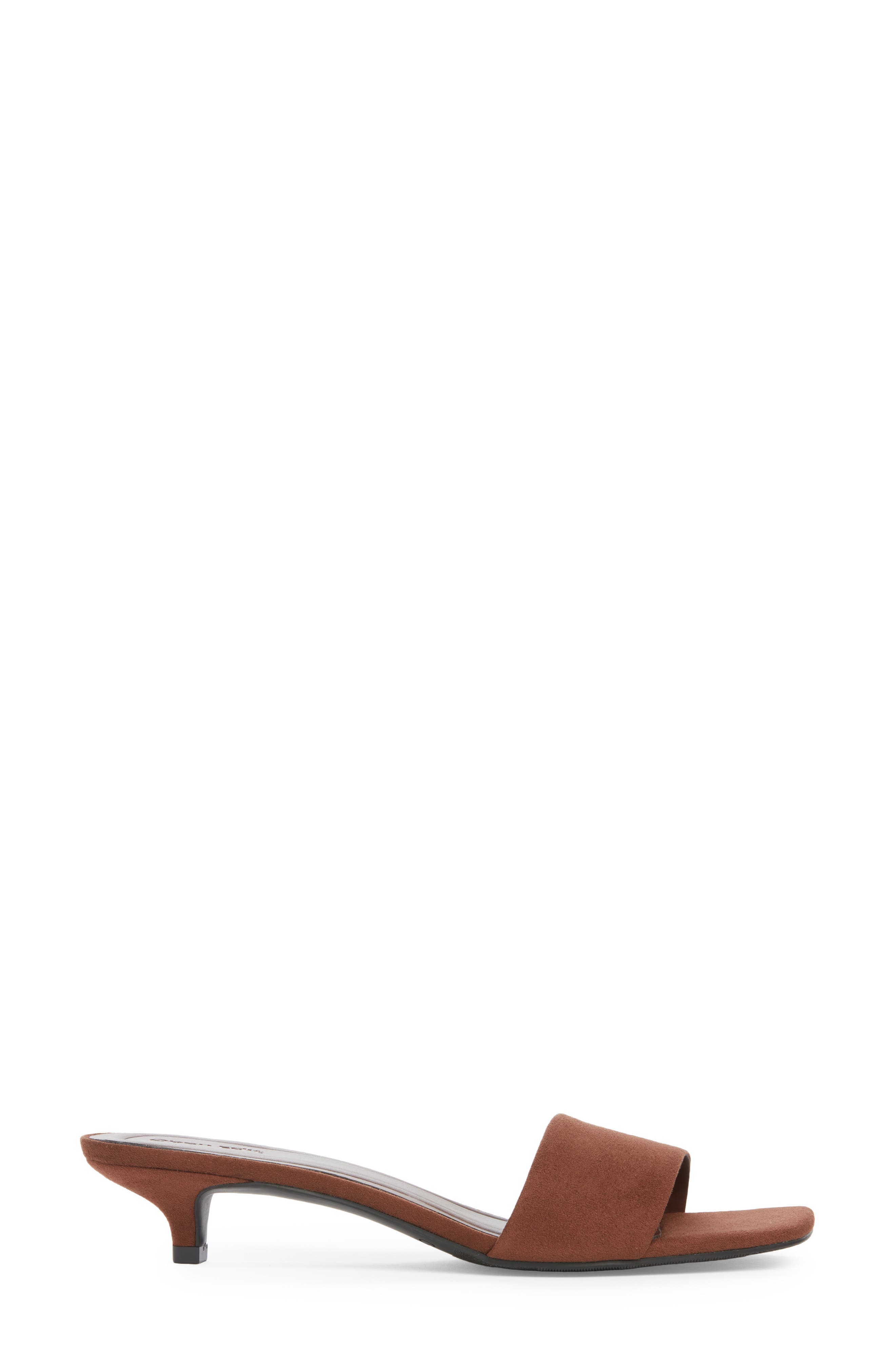 Tanner Kitten Heel Slide Sandal, Alternate, color, BROWN CHOCOLATE