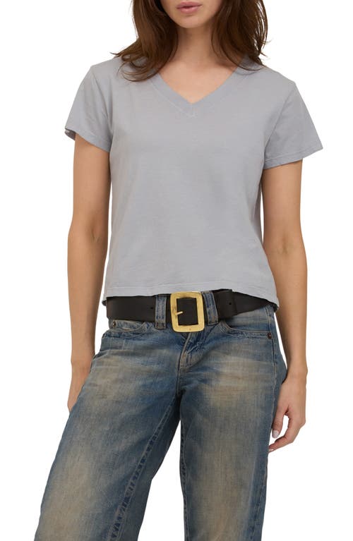 Project Social T The Must Have V-neck T-shirt In Smokey Blue