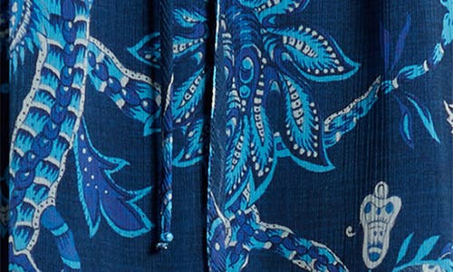 Kobi Halperin Charlee Print Dress In Blue