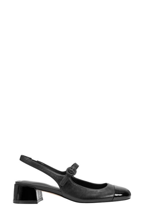 Marc Fisher Ltd Martie Slingback Mary Jane Pump In Black