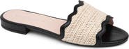 patricia green Emma Raffia Slide Sandal