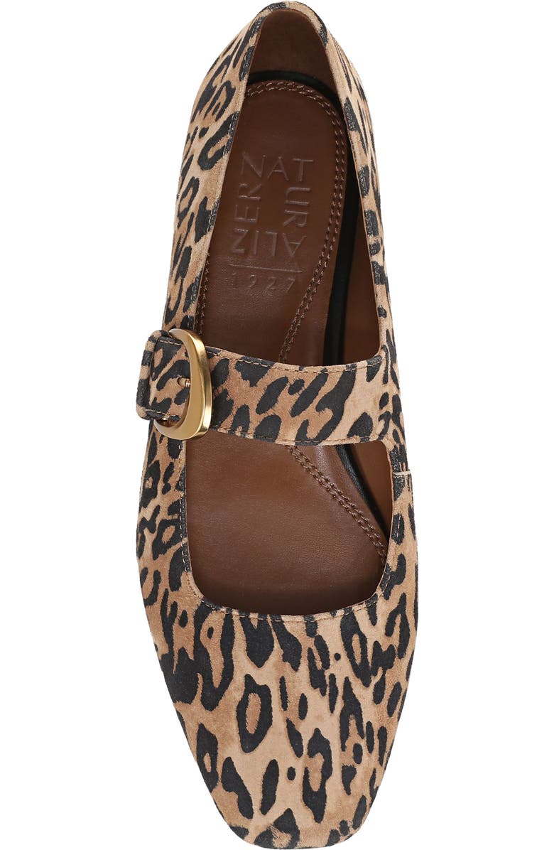 Naturalizer Cosmic Mary Jane Flat, Alternate, color, Dark Brown/ Black