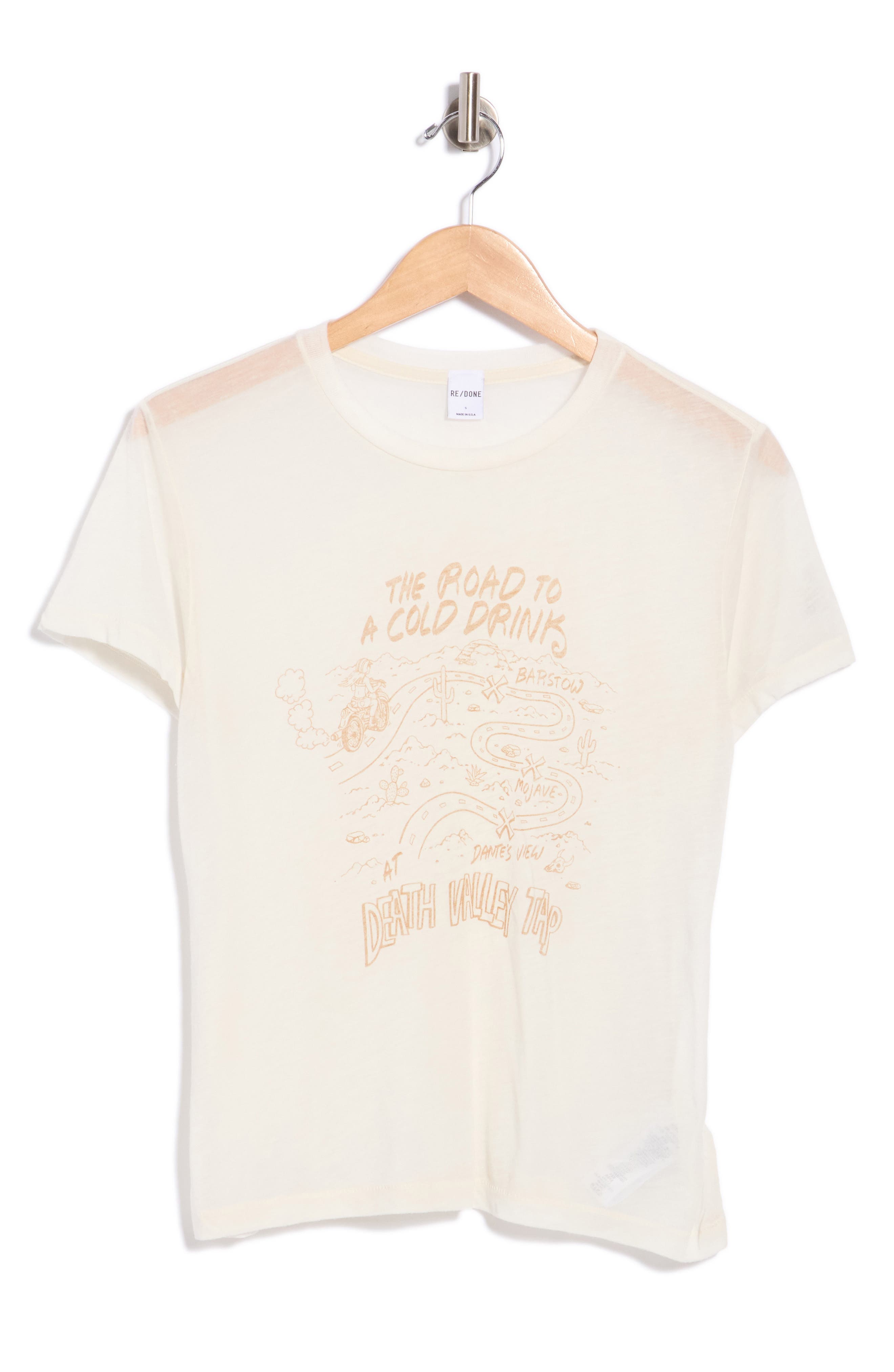 Re/Done Death Valley Tap Graphic Tee (Women) | Nordstromrack